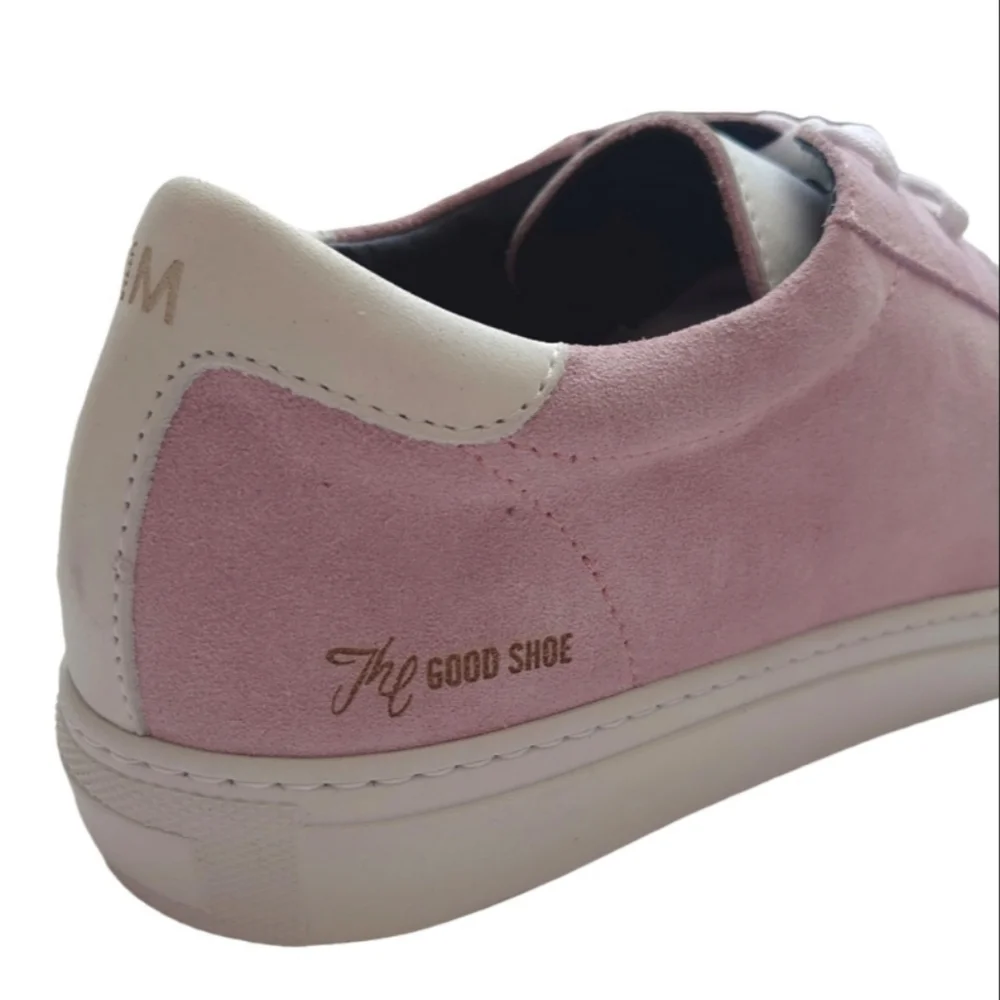 TIM LITTLE x GRENSON Men's Sneakers Tennessee Blues in Velour Pink Size 43 EU